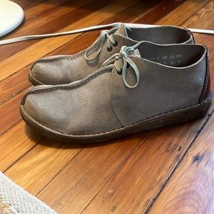Clarks Desert Trek Suede Leather Shoes M 11.5